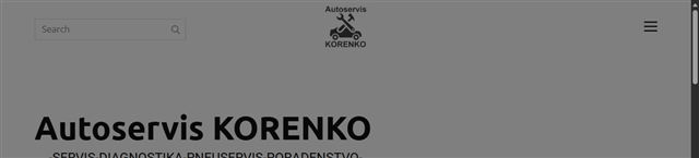 Screenshot of AutoServisKorenko.sk
