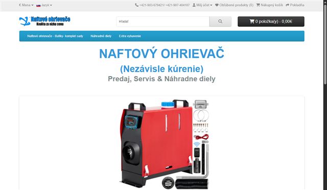 Screenshot of Bufiky.sk